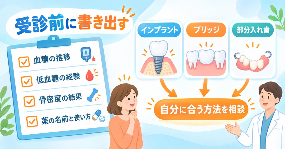 手術を急がず決めるための相談準備と治療の選び方