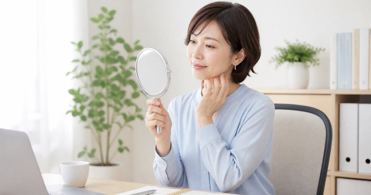肩こりや顎の違和感は噛み合わせ？自宅セルフチェックと受診の目安
