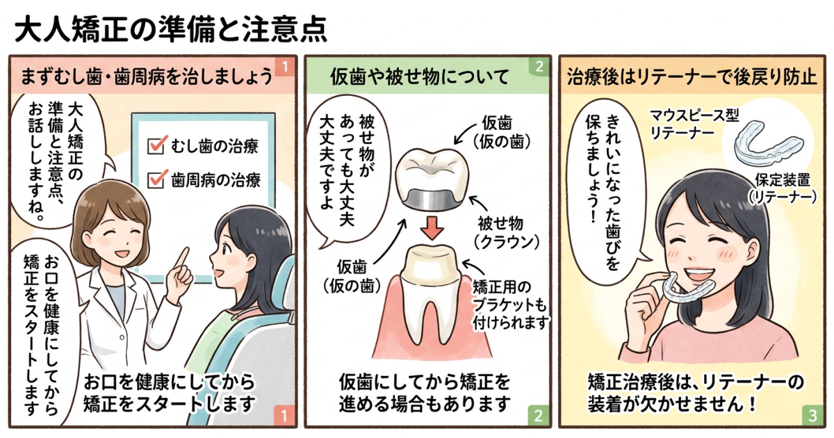 30代・40代の大人矯正でも歯が動くとされる医学的な考え方