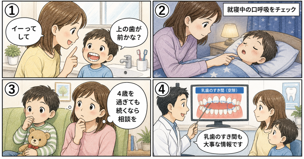 子供の歯並び相談は何歳から?成長段階別の目安時期
