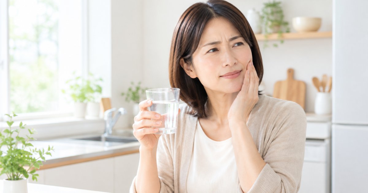 歯がしみる期間が長引く…知覚過敏かむし歯の再発か見極める方法