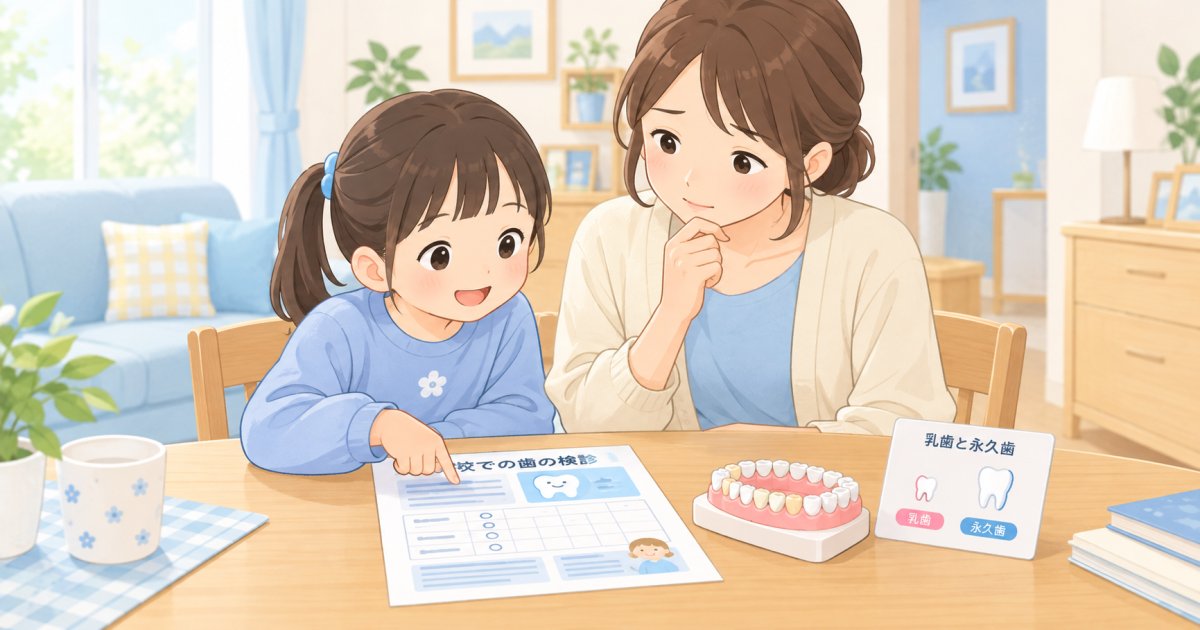 学校検診で歯並び指摘を受けたら？小児矯正1期・2期の違い